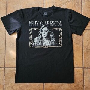 Kelly Clarkson Chemistry Tour Graphic Tee Size L Black